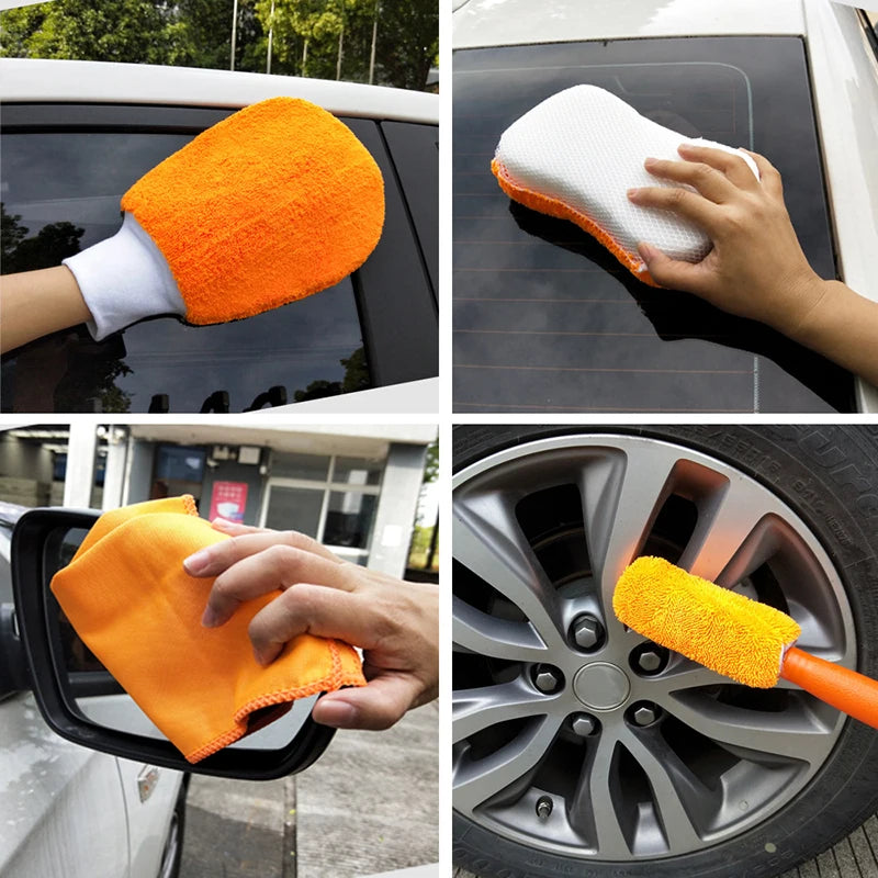 9-Piece Car Wash & Detailing Kit