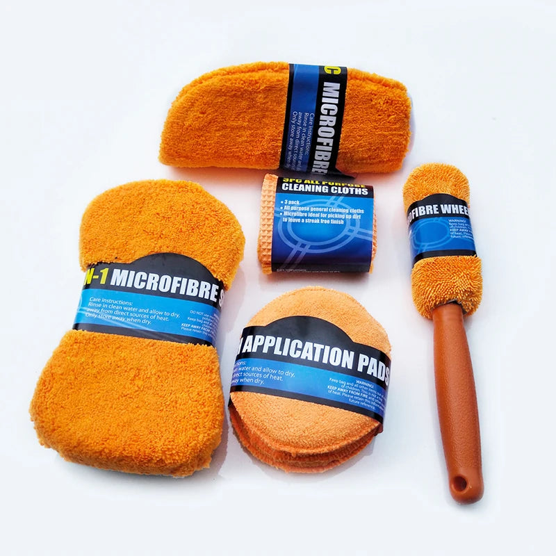 9-Piece Car Wash & Detailing Kit