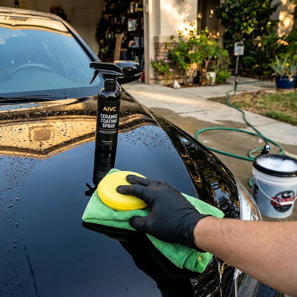 Ceramic Coating Spray lifestyle