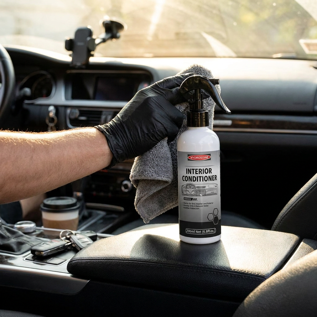 Car Interior Conditioner in use